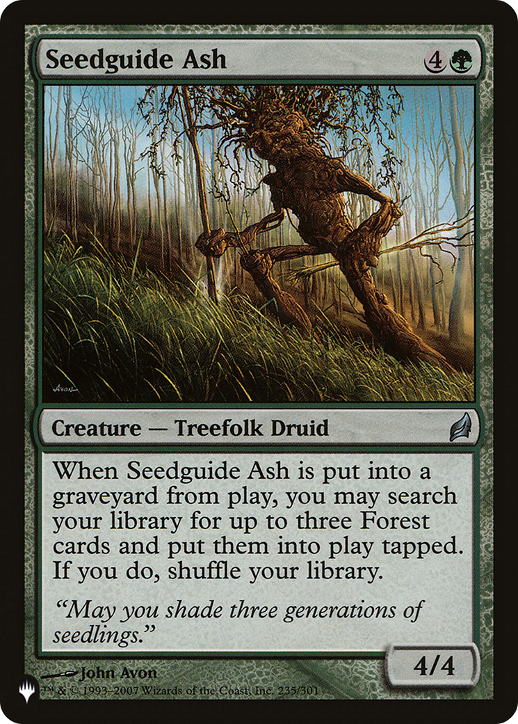 Seedguide Ash [The List] - Trinity Hobby