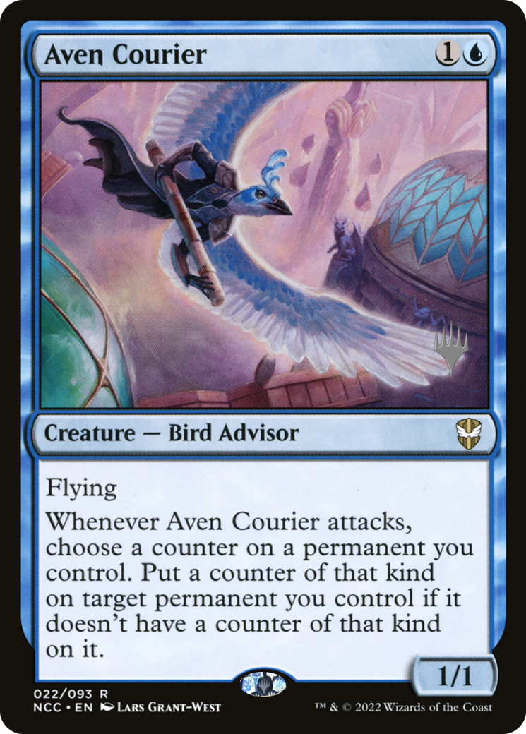 Aven Courier (Promo Pack) [Streets of New Capenna Commander Promos] - Trinity Hobby