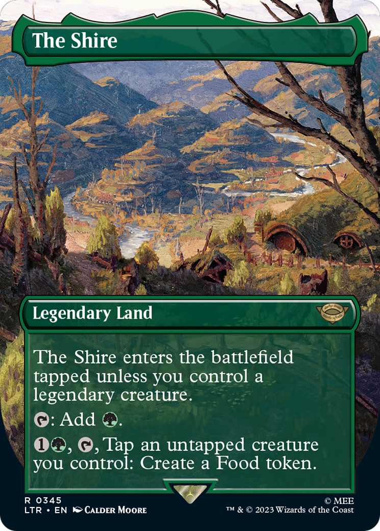The Shire (Borderless Alternate Art) [The Lord of the Rings: Tales of Middle-Earth] - Trinity Hobby
