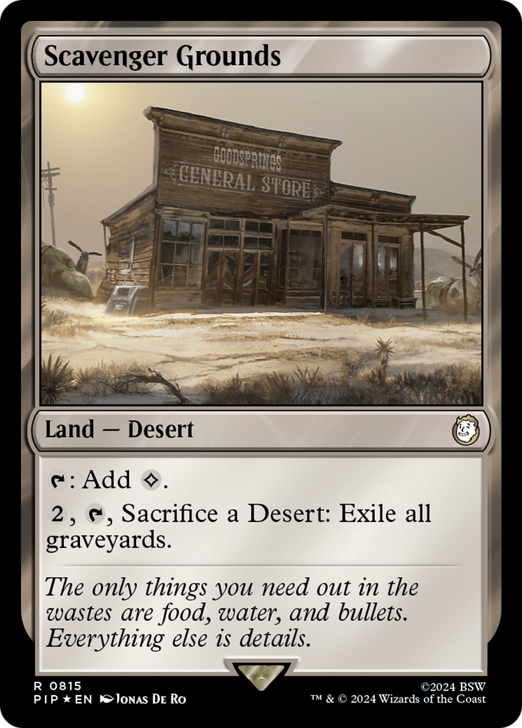 Scavenger Grounds (Surge Foil) [Fallout] - Trinity Hobby