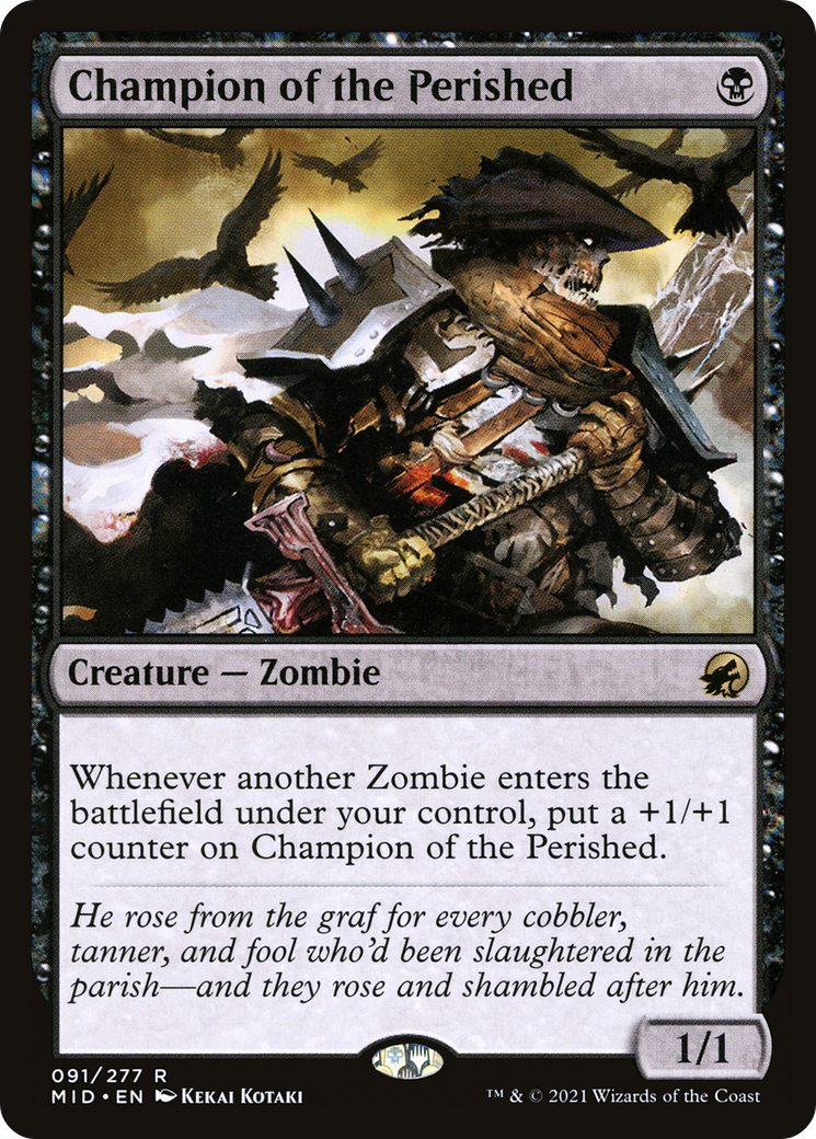 Champion of the Perished [Innistrad: Midnight Hunt] - Trinity Hobby