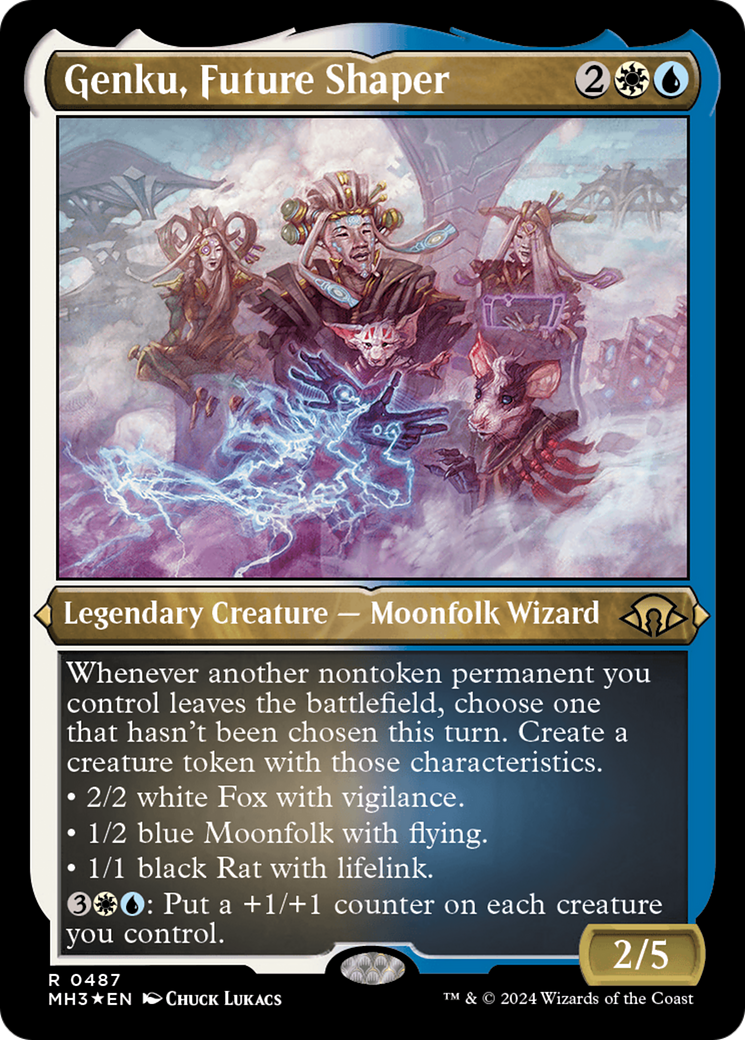 Genku, Future Shaper (Foil Etched) [Modern Horizons 3] - Trinity Hobby