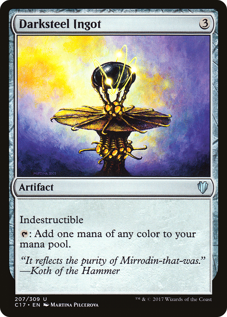 Darksteel Ingot [Commander 2017] - Trinity Hobby