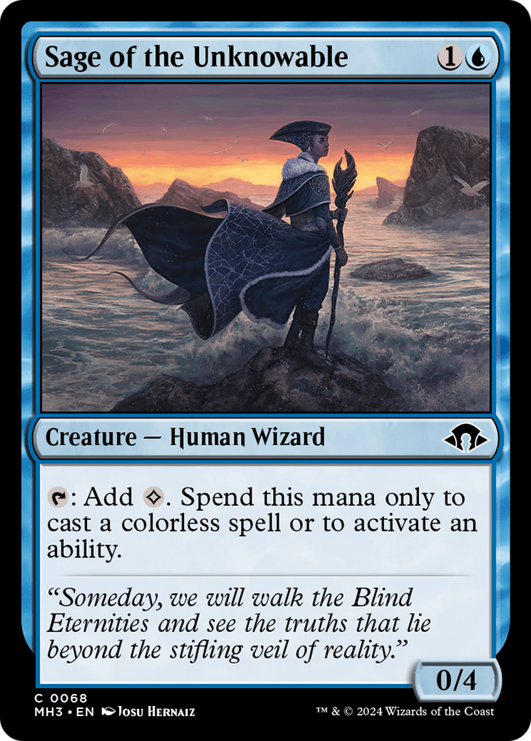 Sage of the Unknowable [Modern Horizons 3] - Trinity Hobby