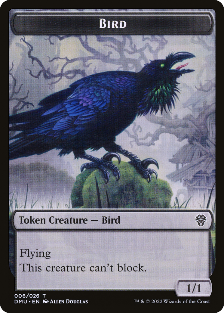 Bird Token (006) [Dominaria United Tokens] - Trinity Hobby