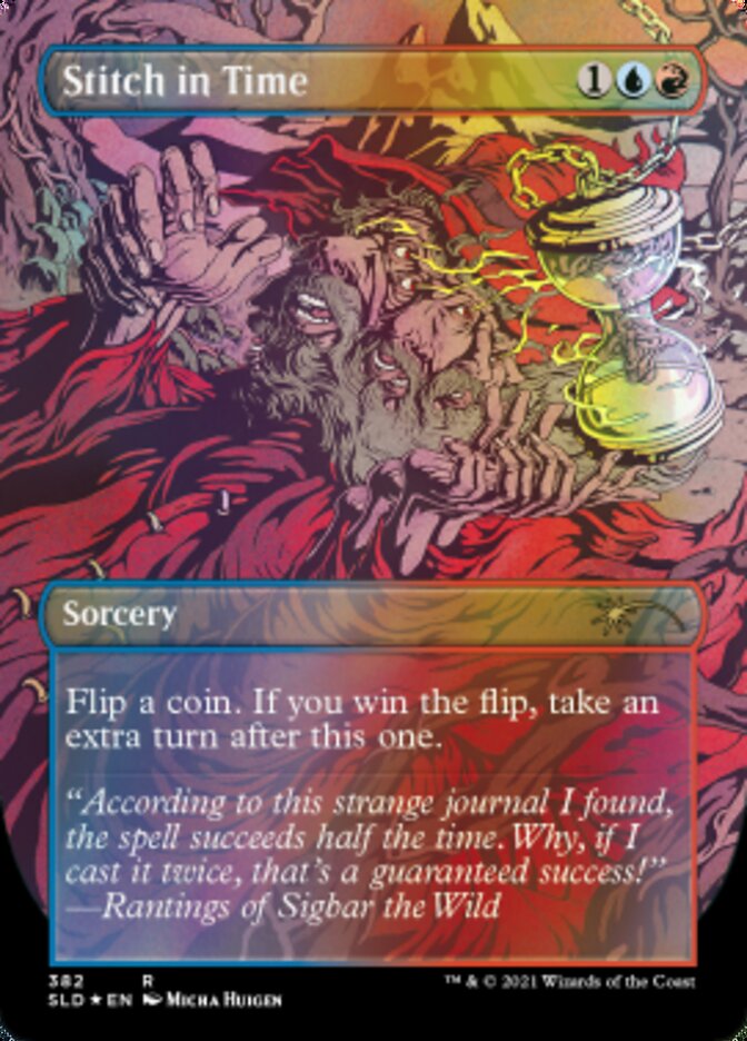 Stitch in Time // Stitch in Time (Borderless) [Secret Lair Drop Series] - Trinity Hobby