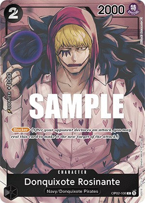 Donquixote Rosinante (Box Topper) (OP02-108) - [Paramount War] Foil - Trinity Hobby