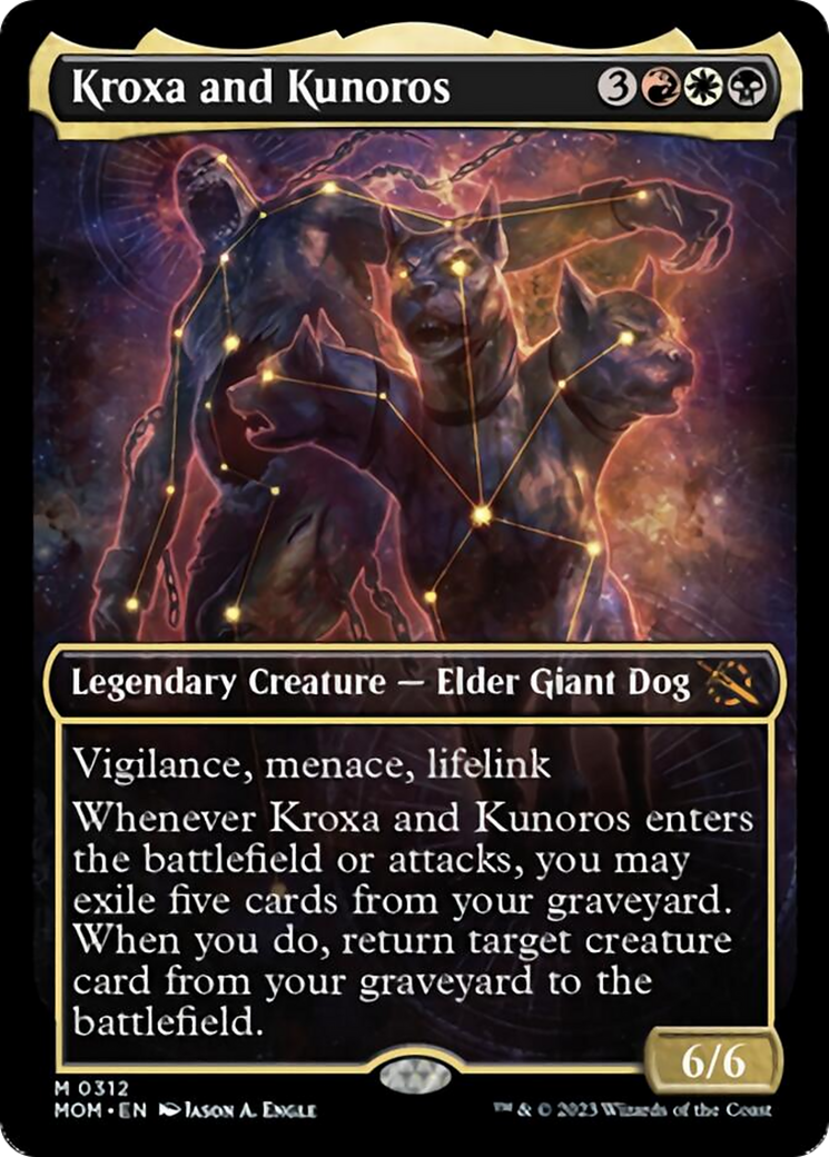Kroxa and Kunoros (Showcase Planar Booster Fun) [March of the Machine] - Trinity Hobby