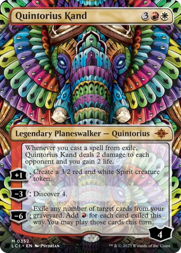 Quintorius Kand (0352) (Borderless) [The Lost Caverns of Ixalan] - Trinity Hobby