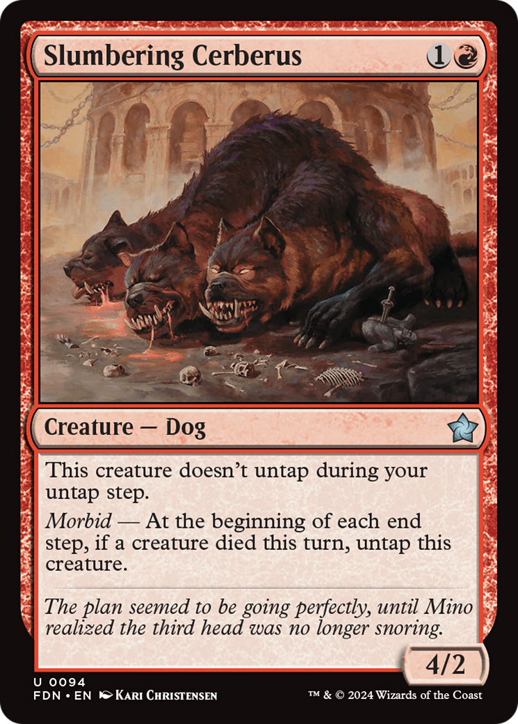 Slumbering Cerberus [Foundations] - Trinity Hobby