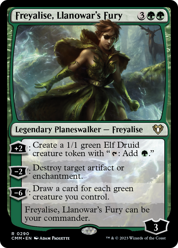 Freyalise, Llanowar's Fury [Commander Masters] - Trinity Hobby
