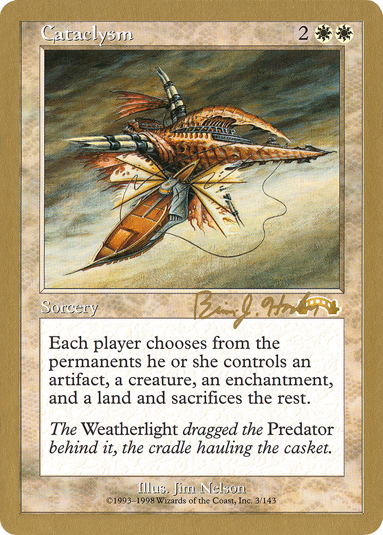 Cataclysm (Brian Hacker) [World Championship Decks 1998] - Trinity Hobby