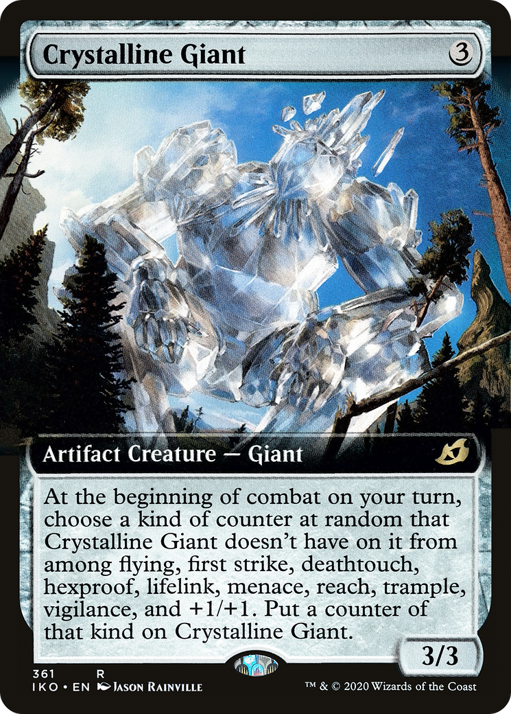 Crystalline Giant (Extended Art) [Ikoria: Lair of Behemoths] - Trinity Hobby