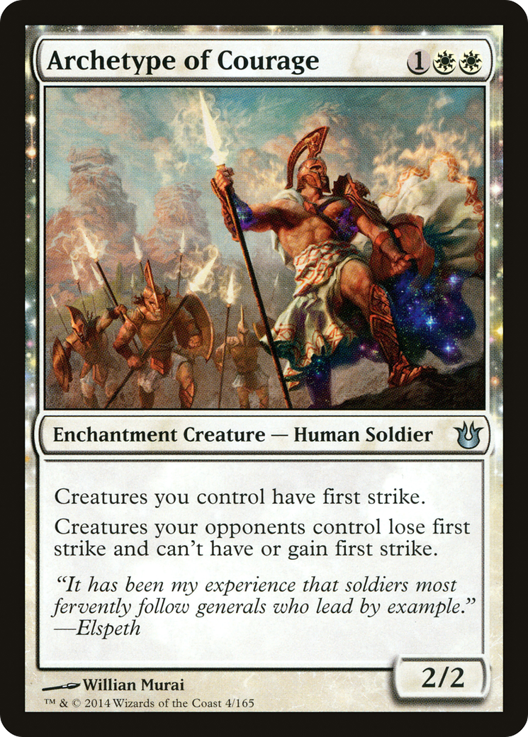 Archetype of Courage [Born of the Gods] - Trinity Hobby