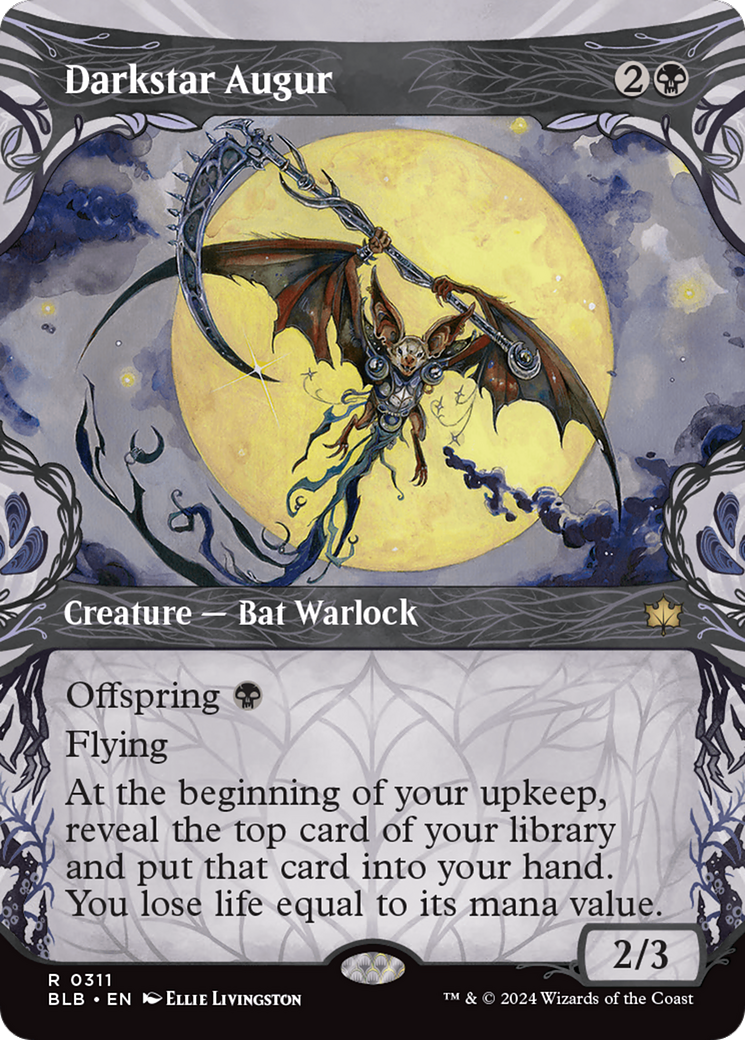 Darkstar Augur (Showcase) [Bloomburrow] - Trinity Hobby