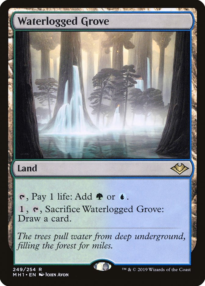 Waterlogged Grove [Modern Horizons] - Trinity Hobby
