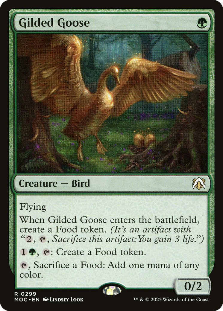 Gilded Goose [March of the Machine Commander] - Trinity Hobby