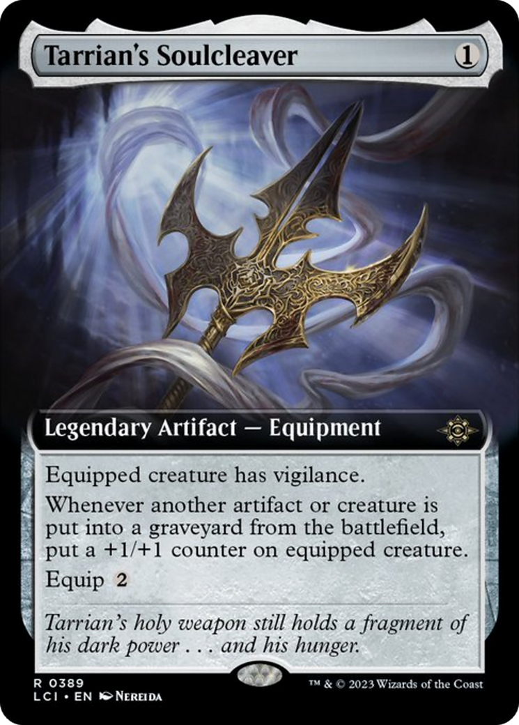 Tarrian's Soulcleaver (Extended Art) [The Lost Caverns of Ixalan] - Trinity Hobby
