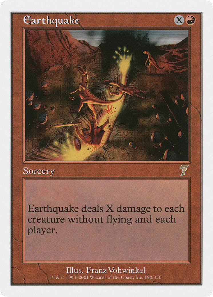 Earthquake [Seventh Edition] - Trinity Hobby