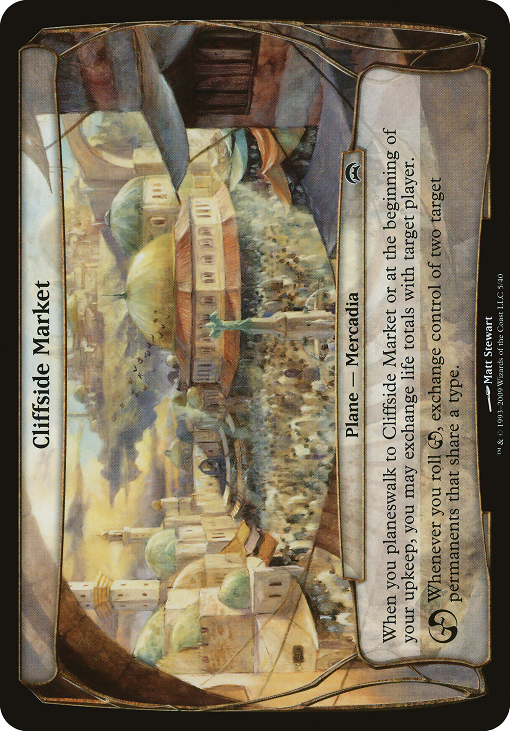 Cliffside Market (Planes) [Planechase Planes] - Trinity Hobby