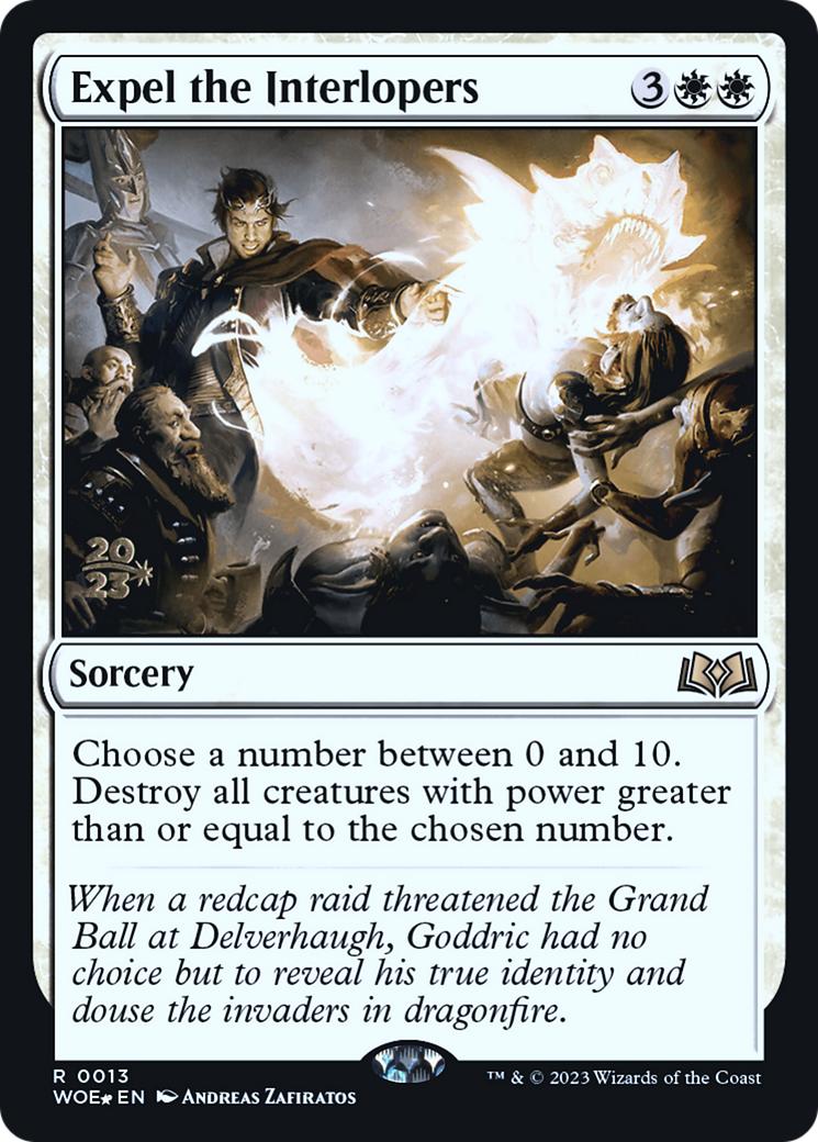 Expulsez les intrus [Promotions avant-première de Wilds of Eldraine] 
