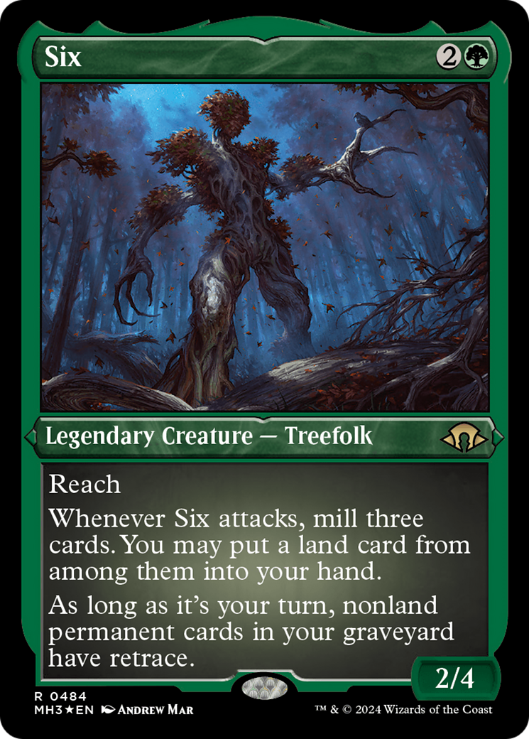 Six  [Foil]  (MH3-484) - [Modern Horizons 3] - Trinity Hobby