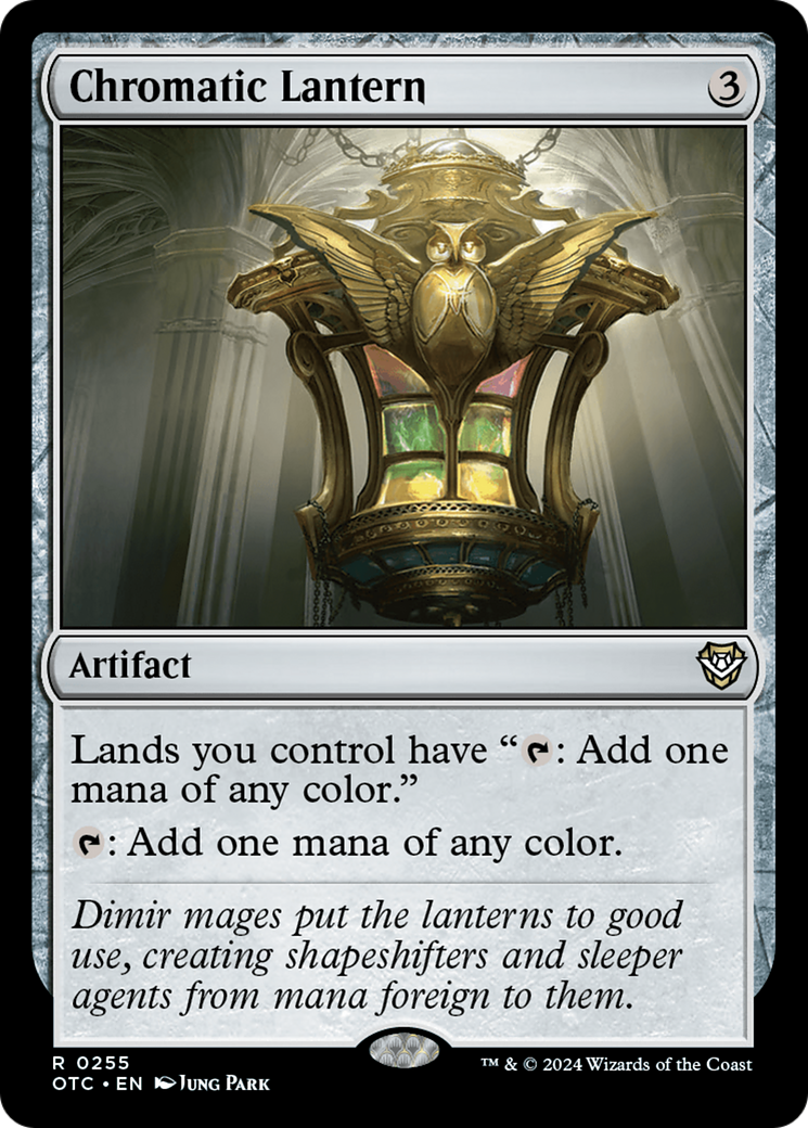 Chromatic Lantern [Outlaws of Thunder Junction Commander] - Trinity Hobby