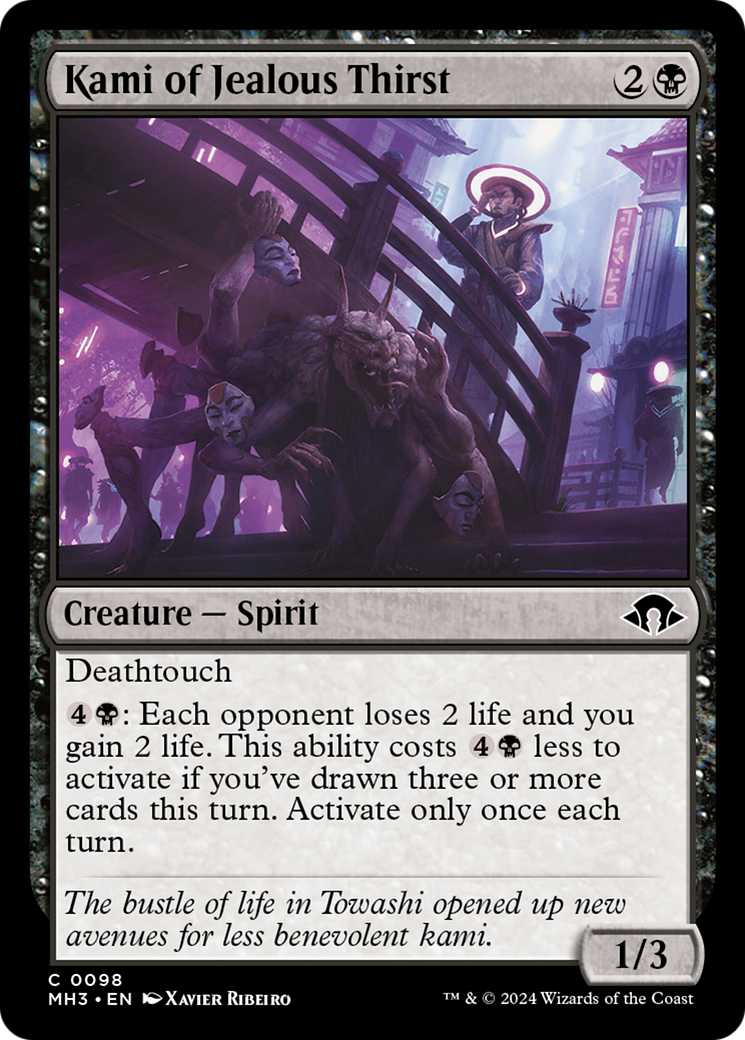 Kami of Jealous Thirst [Modern Horizons 3] - Trinity Hobby