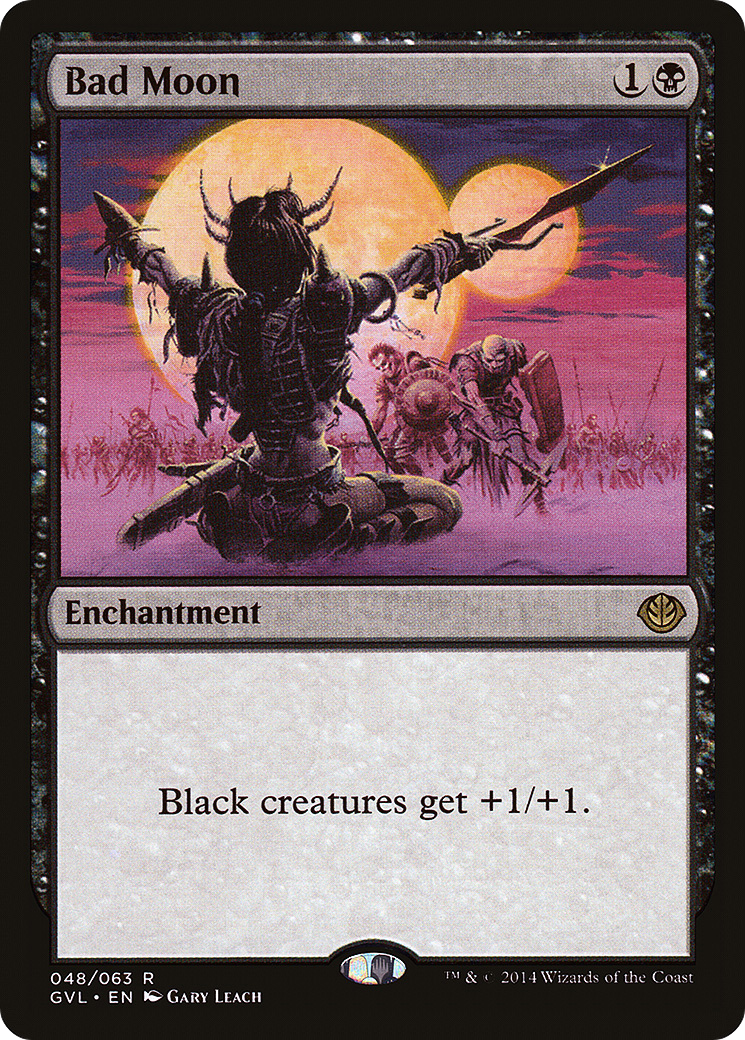 Bad Moon (Garruk vs. Liliana) [Duel Decks Anthology] - Trinity Hobby
