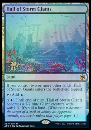 Hall of Storm Giants [Dungeons & Dragons: Adventures in the Forgotten Realms Prerelease Promos] - Trinity Hobby