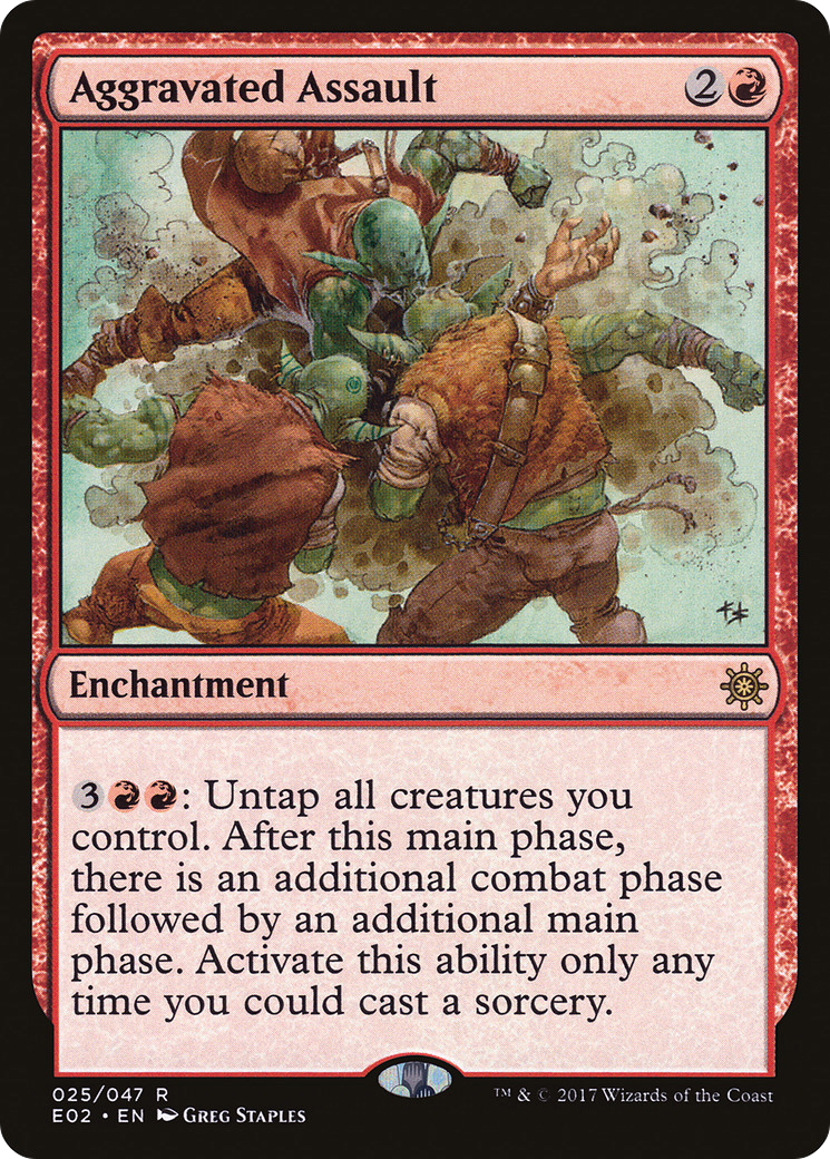Aggravated Assault [Explorers of Ixalan] - Trinity Hobby