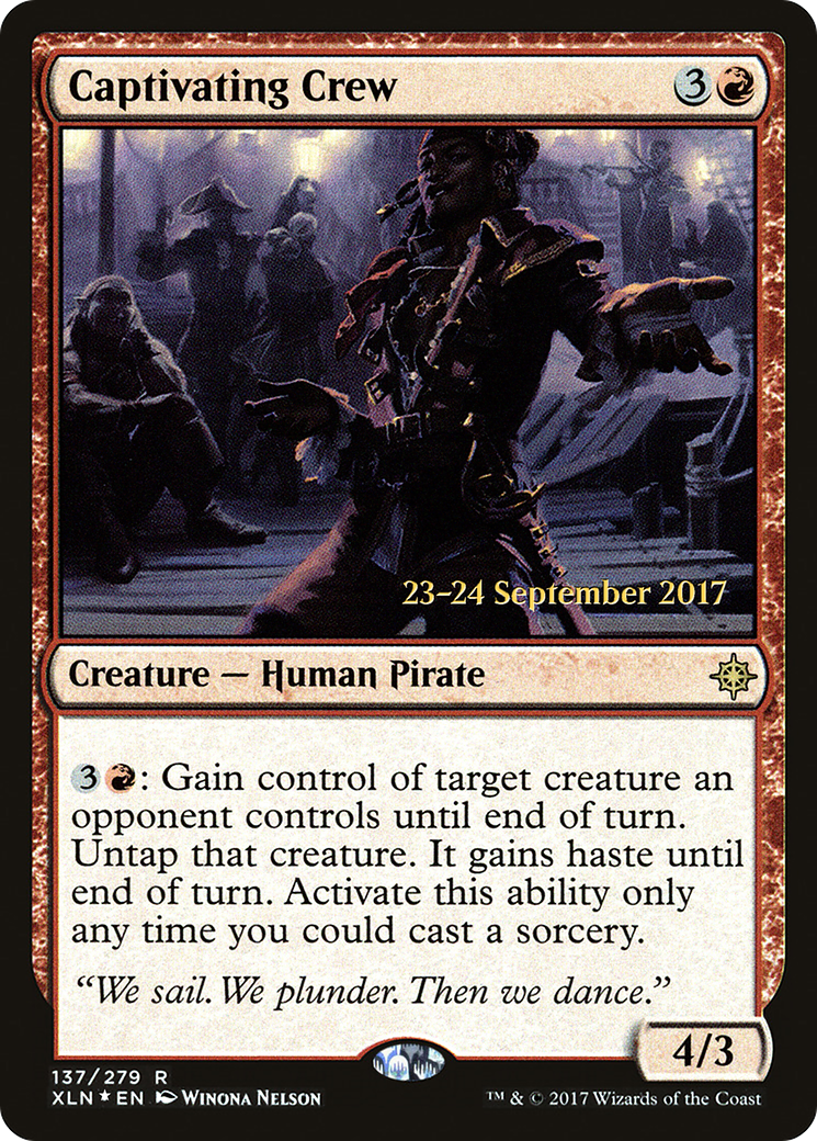 Captivating Crew [Ixalan Prerelease Promos] - Trinity Hobby