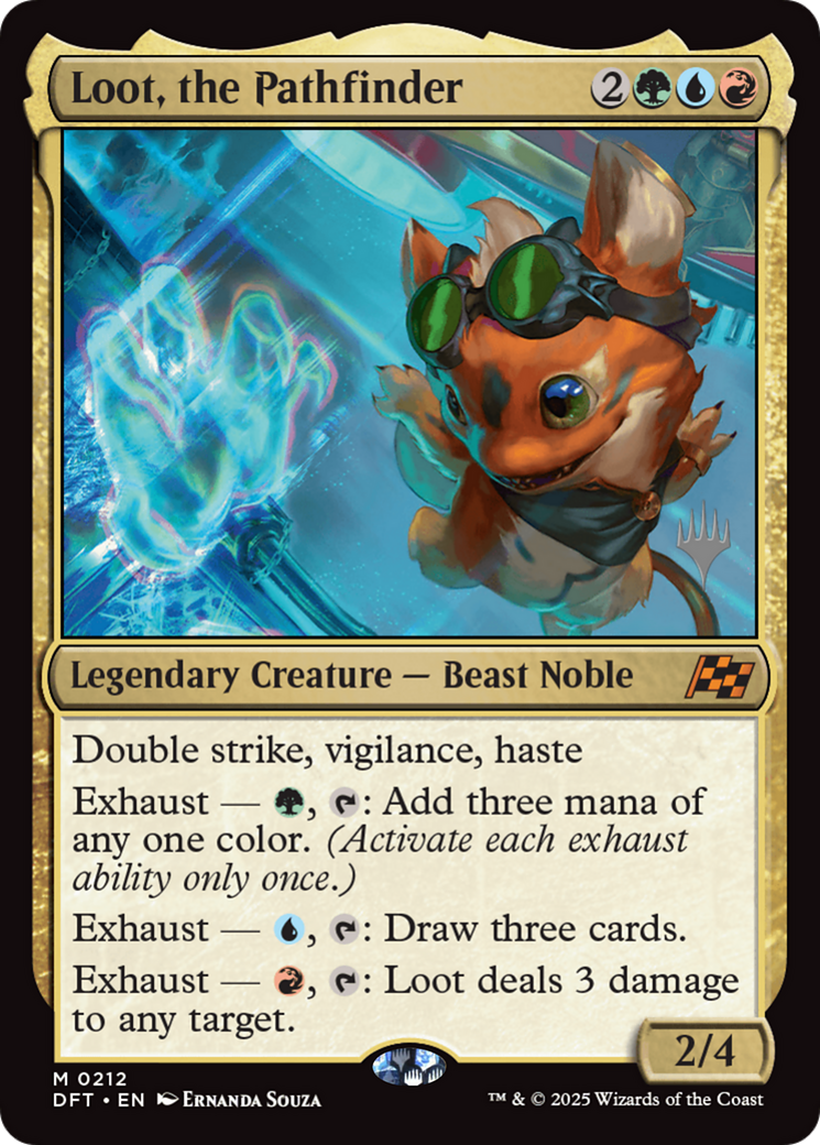Loot, the Pathfinder (Promo Pack) [Aetherdrift Promos] - Trinity Hobby