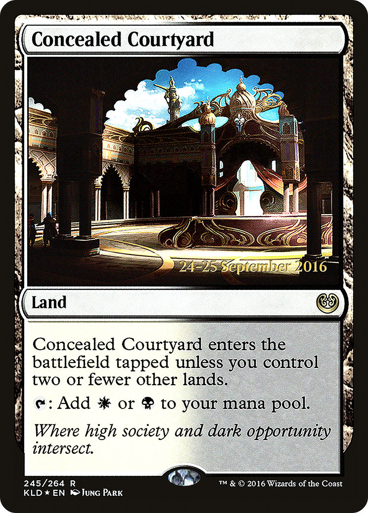 Concealed Courtyard [Kaladesh Prerelease Promos] - Trinity Hobby