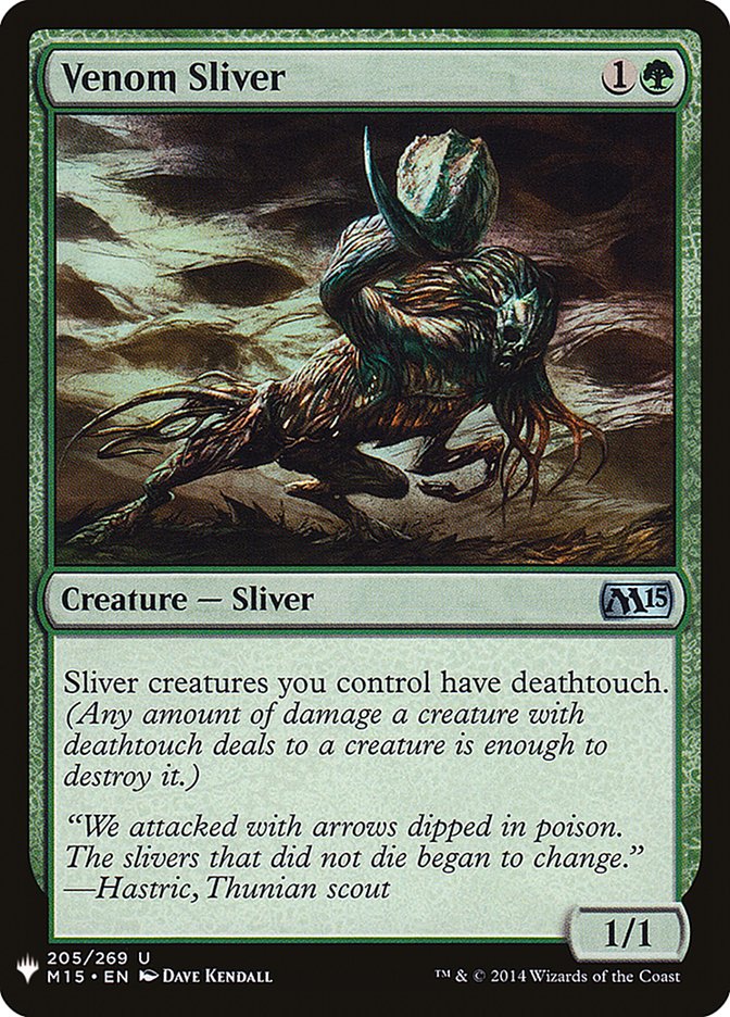 Venom Sliver [Mystery Booster] - Trinity Hobby