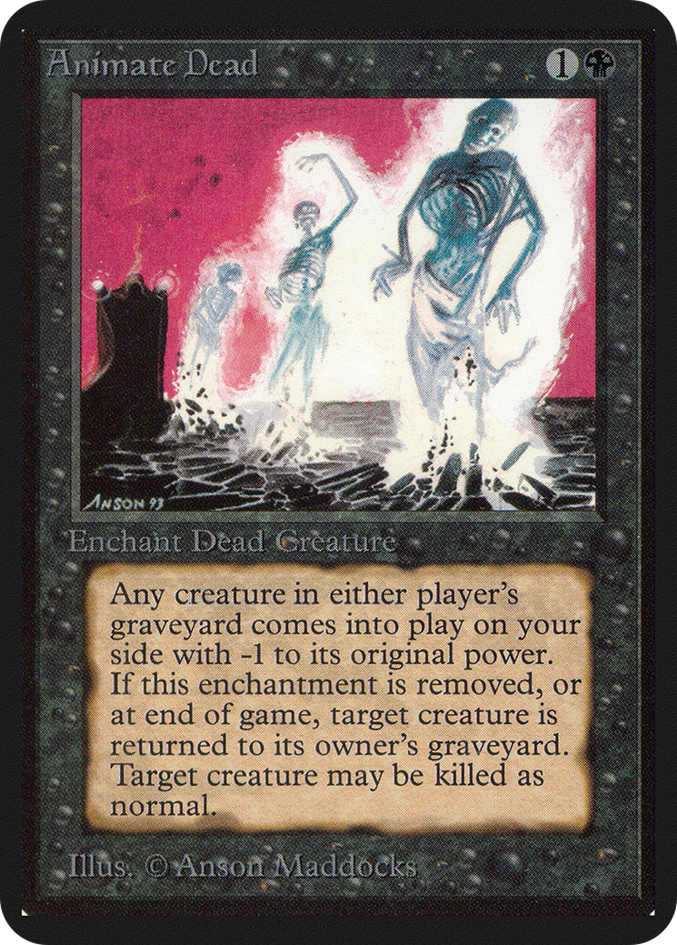 Animate Dead [Alpha Edition] - Trinity Hobby
