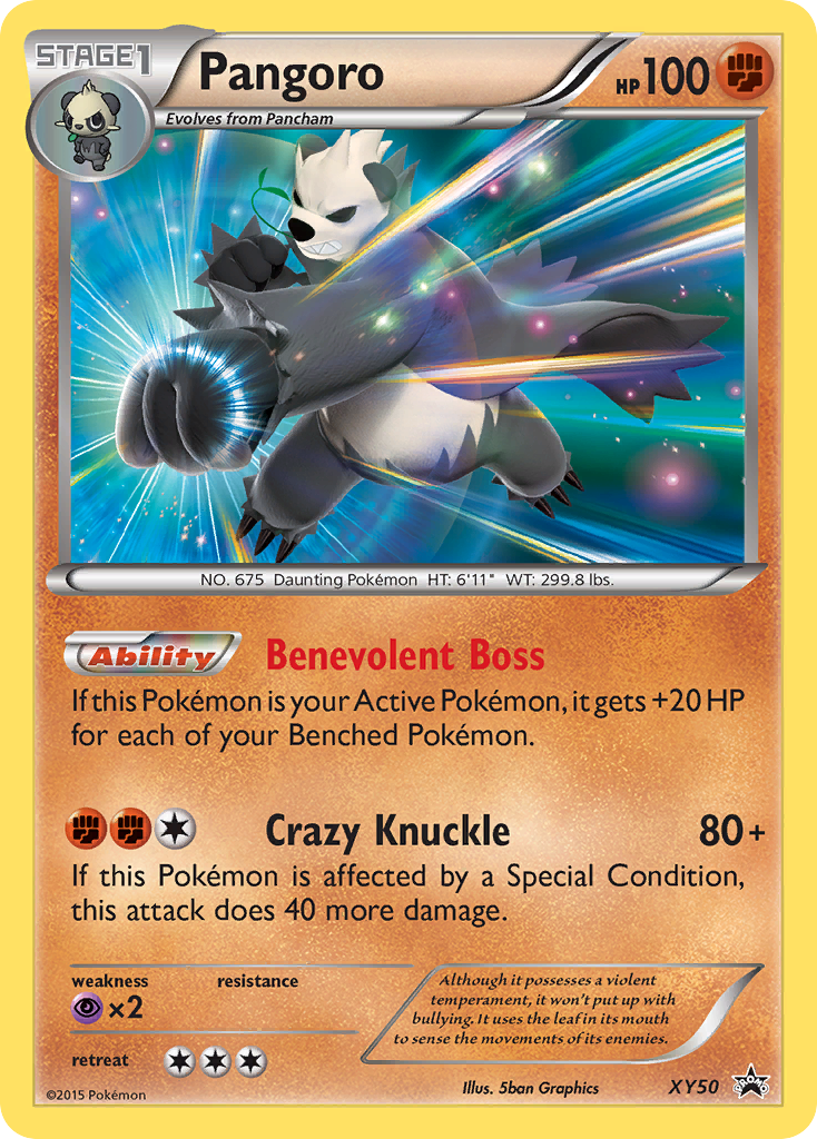 Pangoro (XY50) [XY: Black Star Promos] - Trinity Hobby