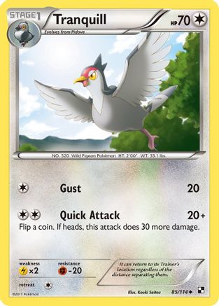 Tranquill (85/114) [Black & White: Base Set] - Trinity Hobby