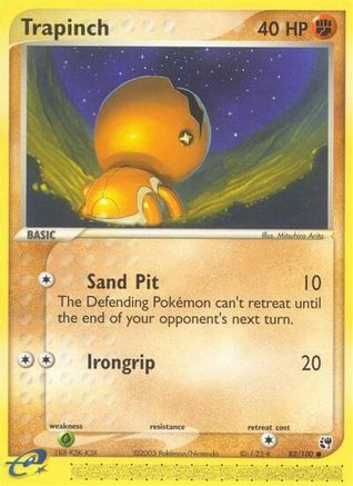 Trapinch (82/100) [EX: Sandstorm] - Trinity Hobby