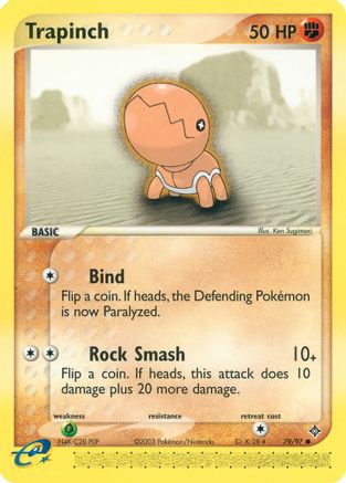 Trapinch (79/97) [EX: Dragon] - Trinity Hobby