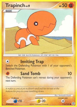 Trapinch (115/132) [Diamond & Pearl: Secret Wonders] - Trinity Hobby