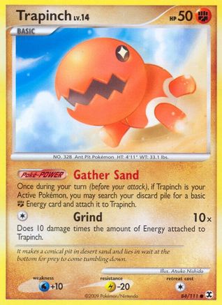 Trapinch (84/111) [Platinum: Rising Rivals] - Trinity Hobby