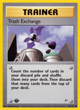 Trash Exchange (126/132) [Gym Heroes 1st Edition] - Trinity Hobby