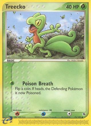 Treecko (75/109) [EX: Ruby & Sapphire] - Trinity Hobby