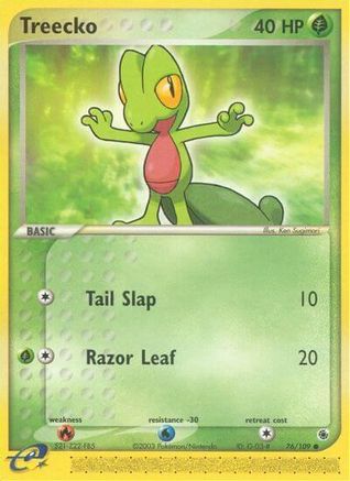 Treecko (76/109) [EX: Ruby & Sapphire] - Trinity Hobby