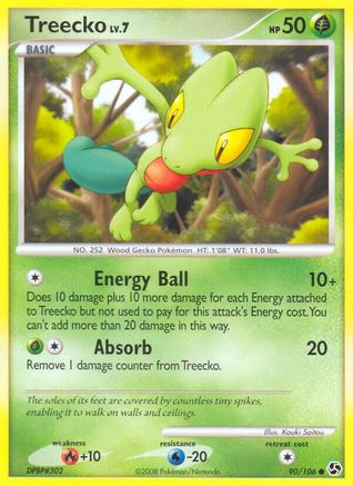 Treecko (90/106) [Diamond & Pearl: Great Encounters] - Trinity Hobby
