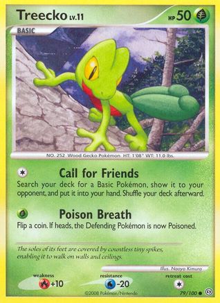 Treecko (79/100) [Diamond & Pearl: Stormfront] - Trinity Hobby