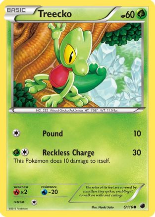 Treecko (6/116) [Black & White: Plasma Freeze] - Trinity Hobby