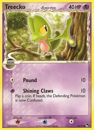 Treecko (15/17) (Delta Species) [POP Series 4] - Trinity Hobby