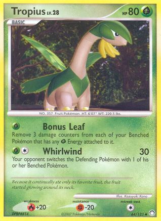 Tropius (64/123) [Diamond & Pearl: Mysterious Treasures] - Trinity Hobby